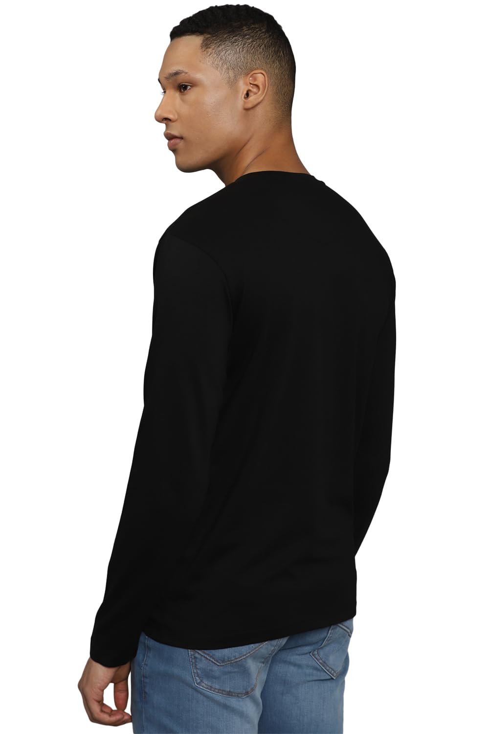 Allen Solly Men's Solid Regular Fit T-Shirt