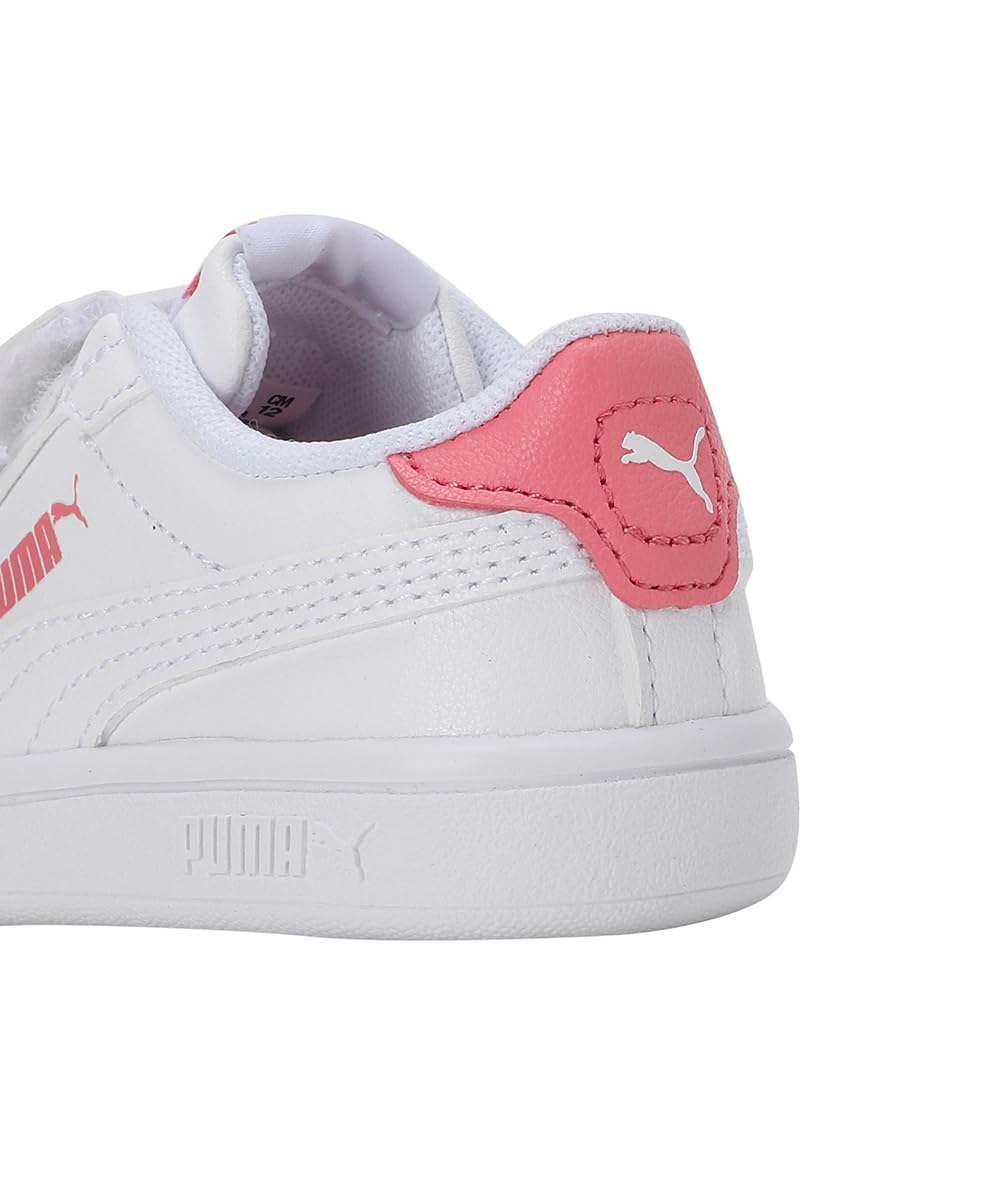 Puma Girls' Smash 3.0 Badges V Inf Sneaker