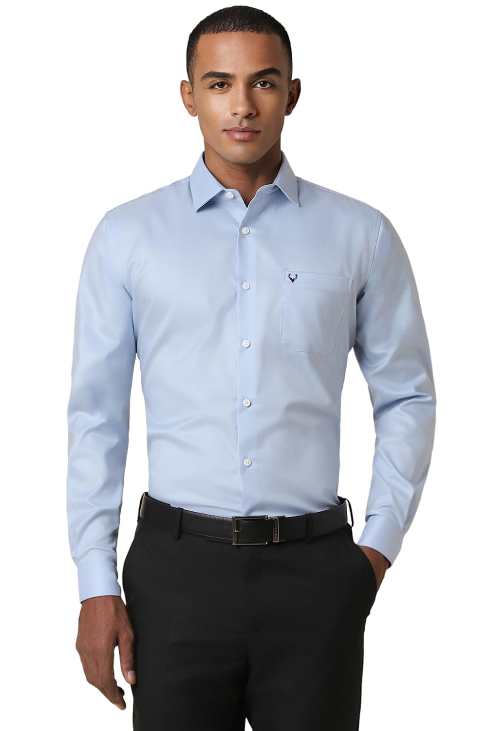 Allen Solly Men's Solid Slim Fit Shirt
