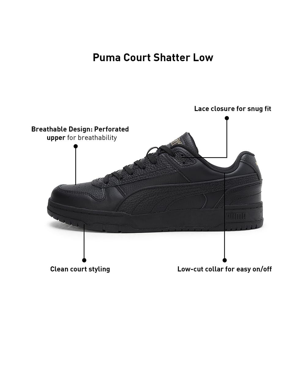Puma Men's Court Shatter Low Sneaker