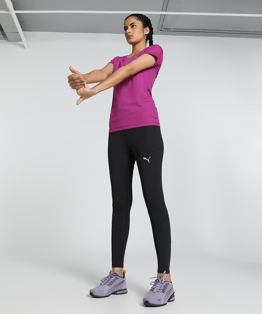 Puma Women's Printed Slim Fit T-Shirt