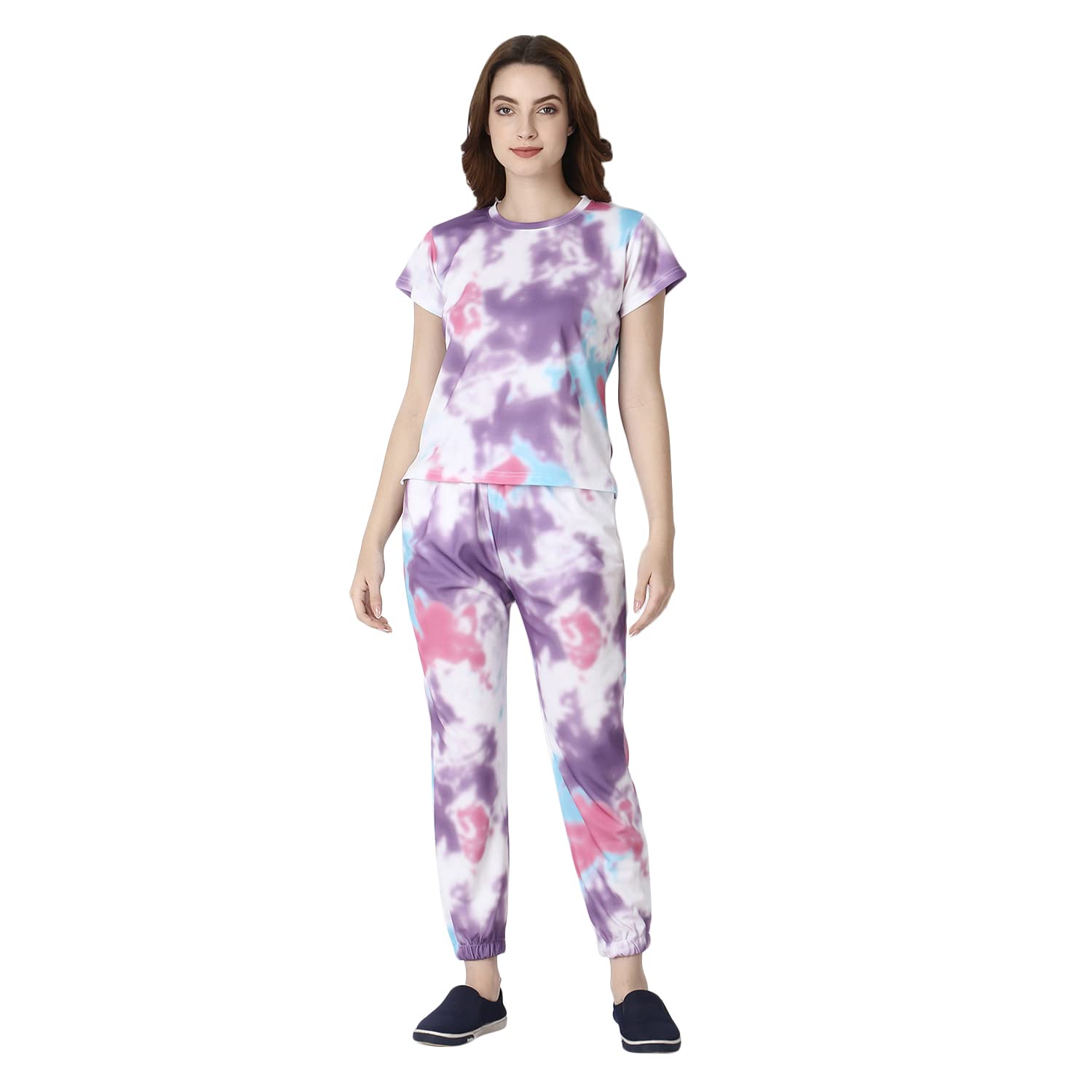 GRECIILOOKS Cotton Blend Co-Ord Set for Women
