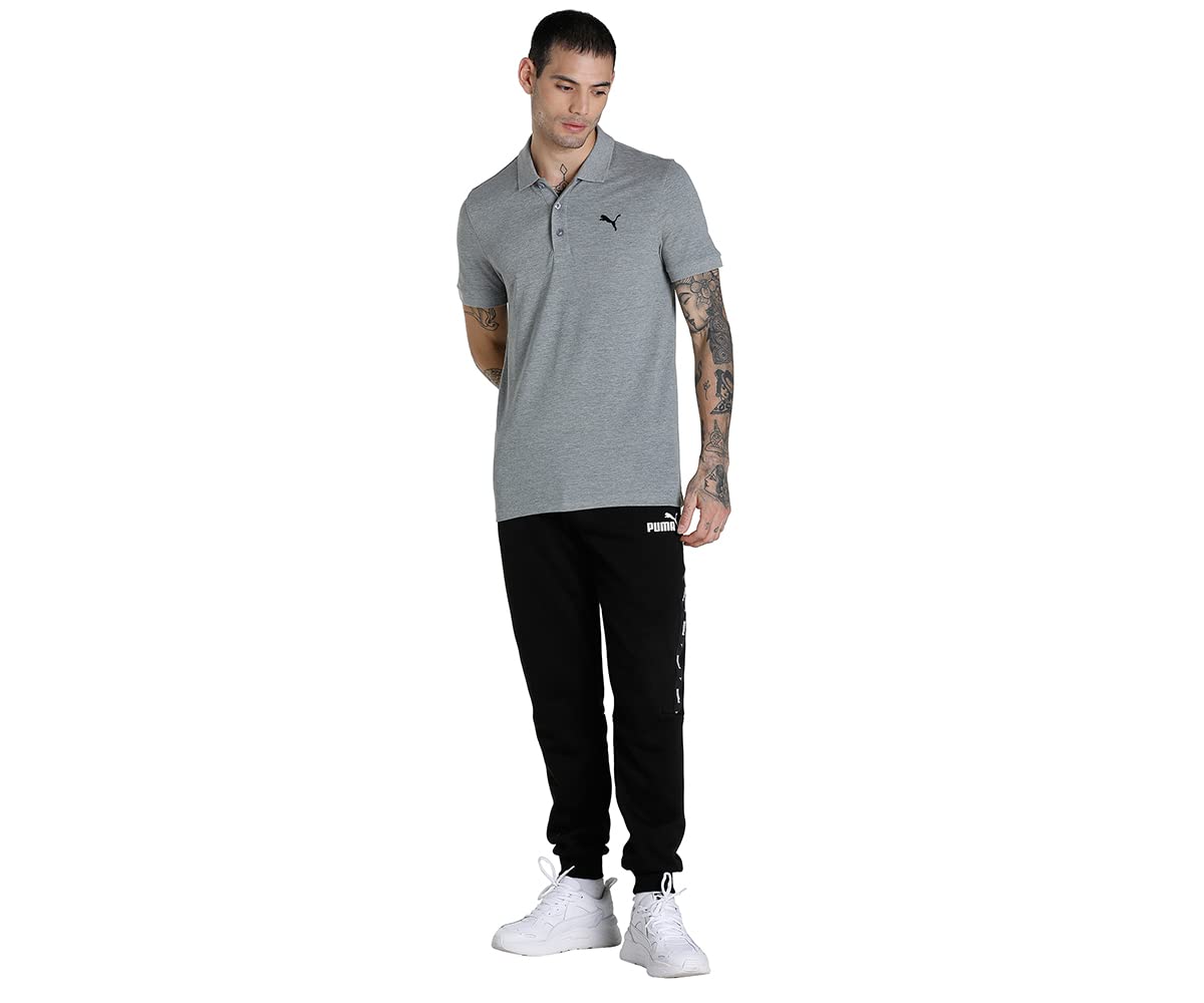 Puma Men's Letter Print Regular Fit T Shirt