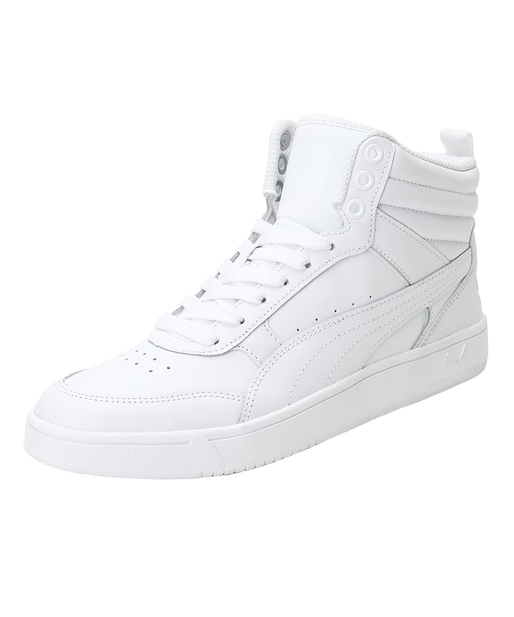 Puma Unisex-adult Rebound Street v2 L White-White Sneaker