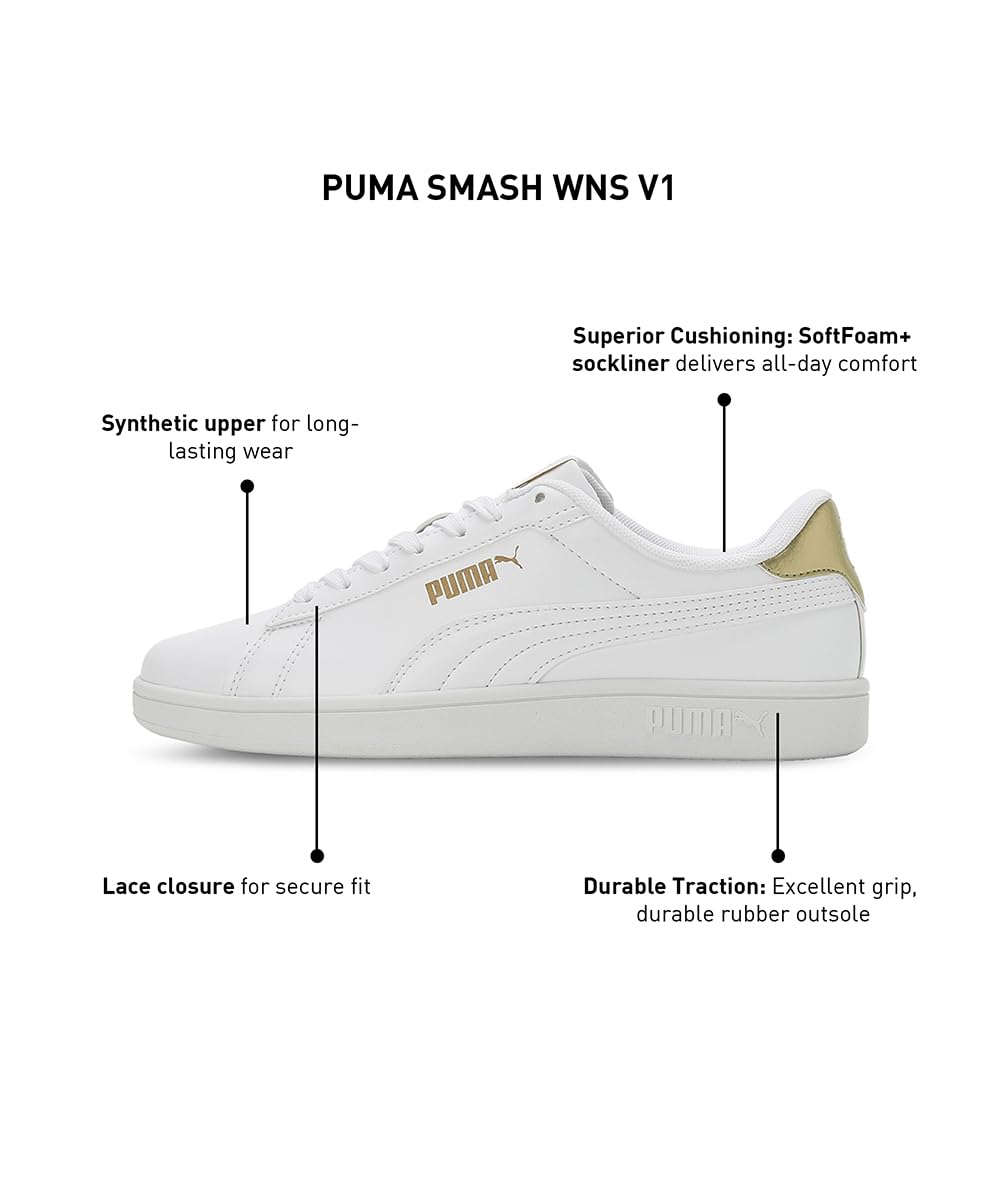 Puma Women's Smash V1 Sneaker