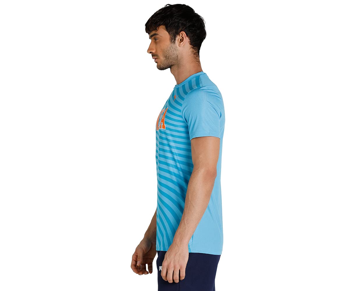 Puma Men's Solid Regular Fit T-Shirt