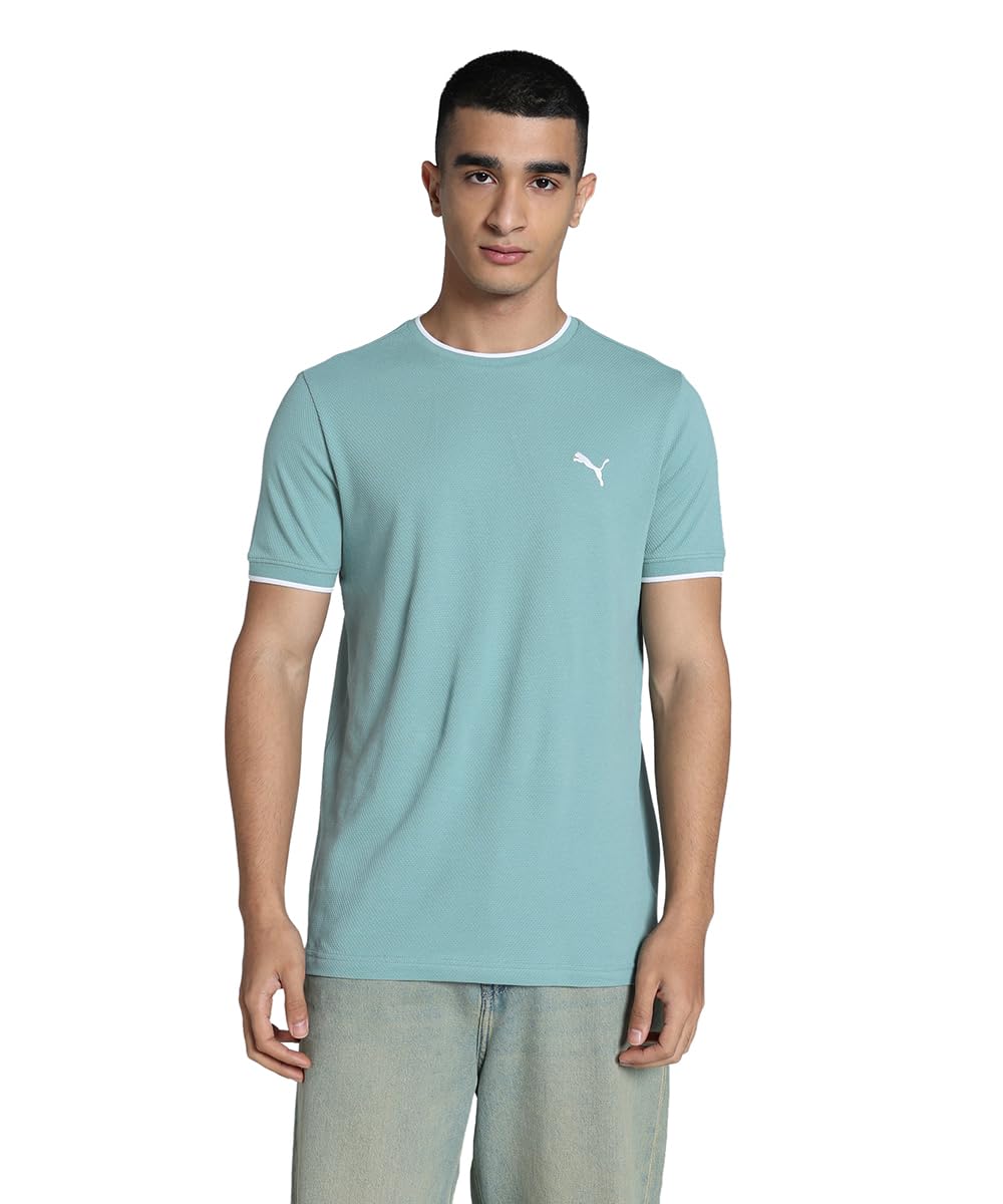 Puma Men's Solid Classic Fit Tees