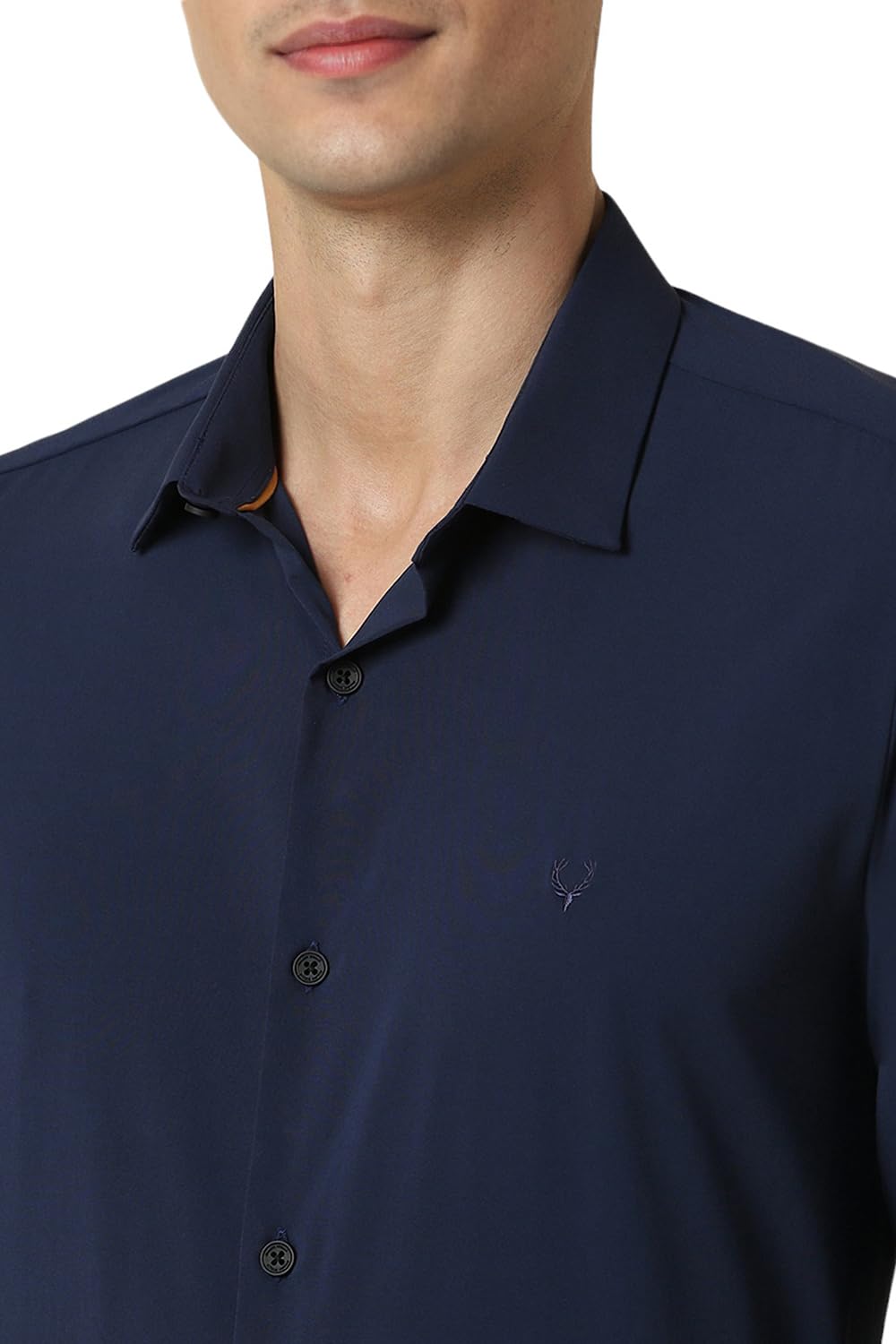 Allen Solly Men's Solid Slim Fit Shirt