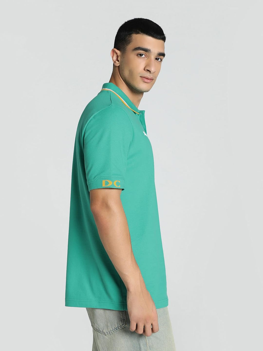 Puma Mens Ipl Delhi Capitals Slim Fit Polo T-Shirt
