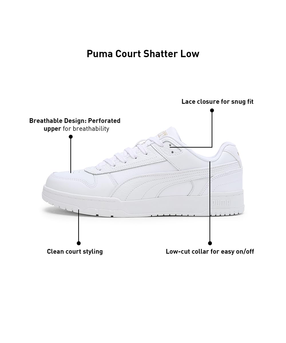 Puma Men's Court Shatter Low Sneaker