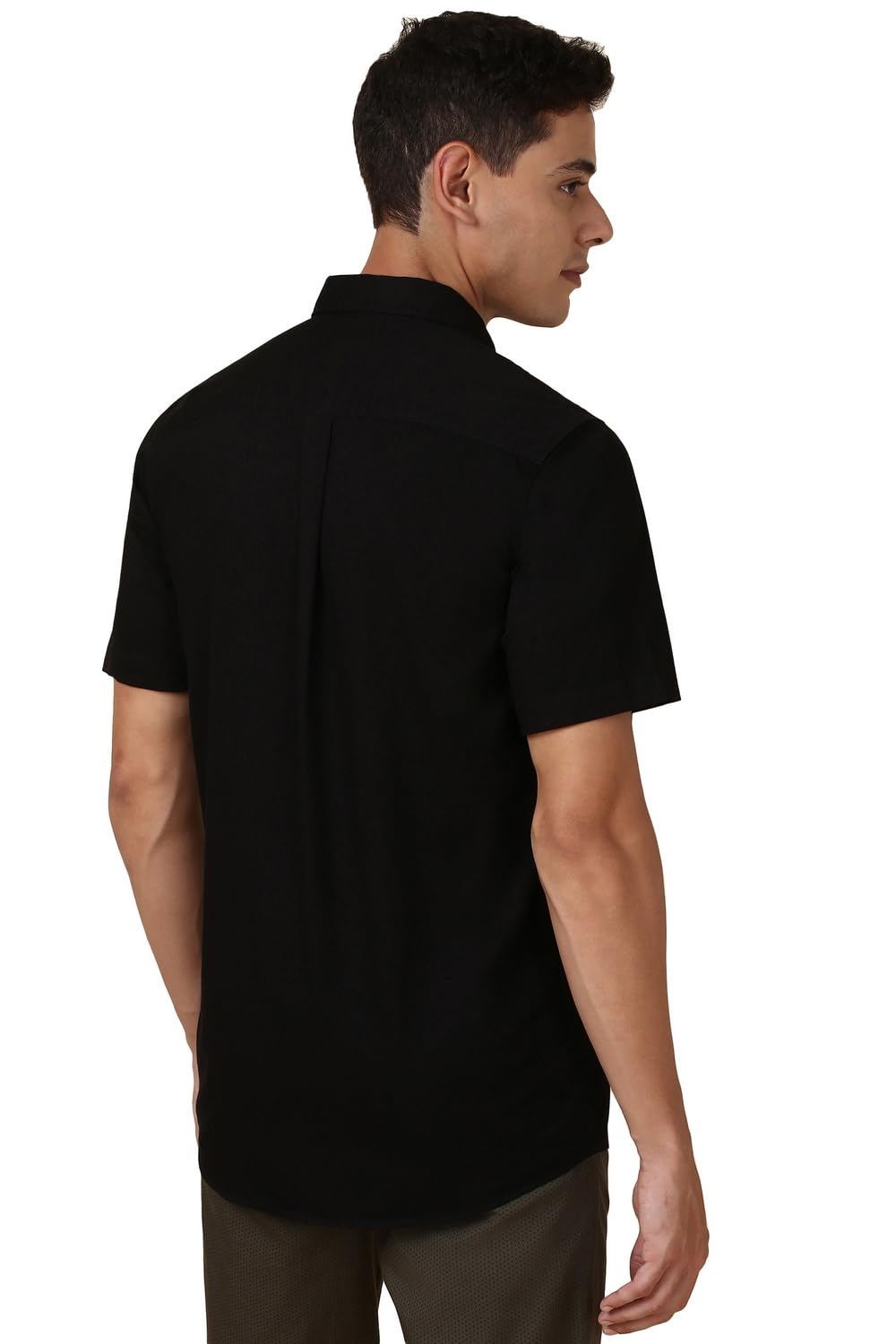 Allen Solly Men's Solid Regular Fit Shirt