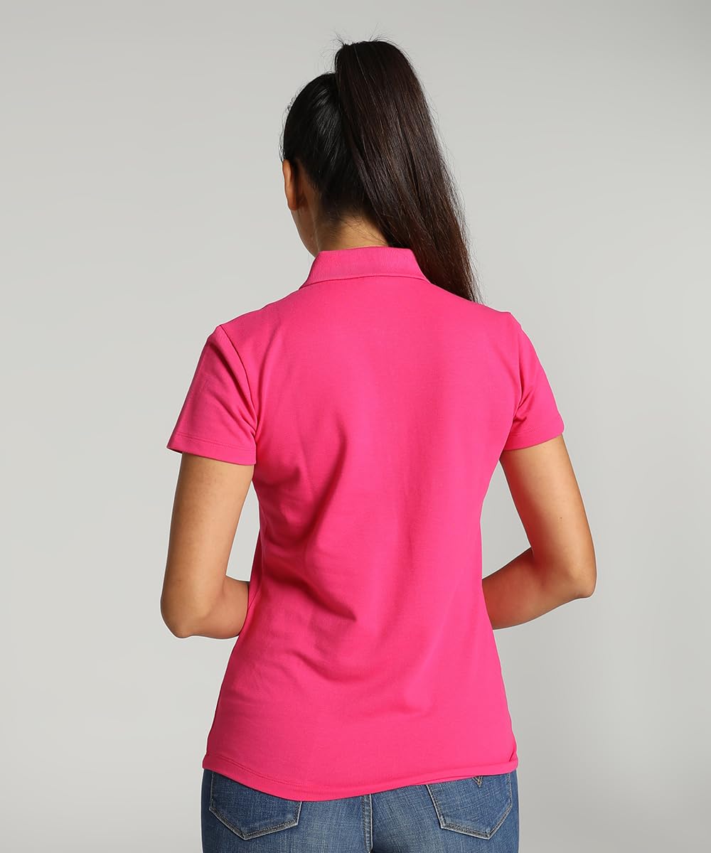 Puma Women's Solid Regular Fit T-Shirt