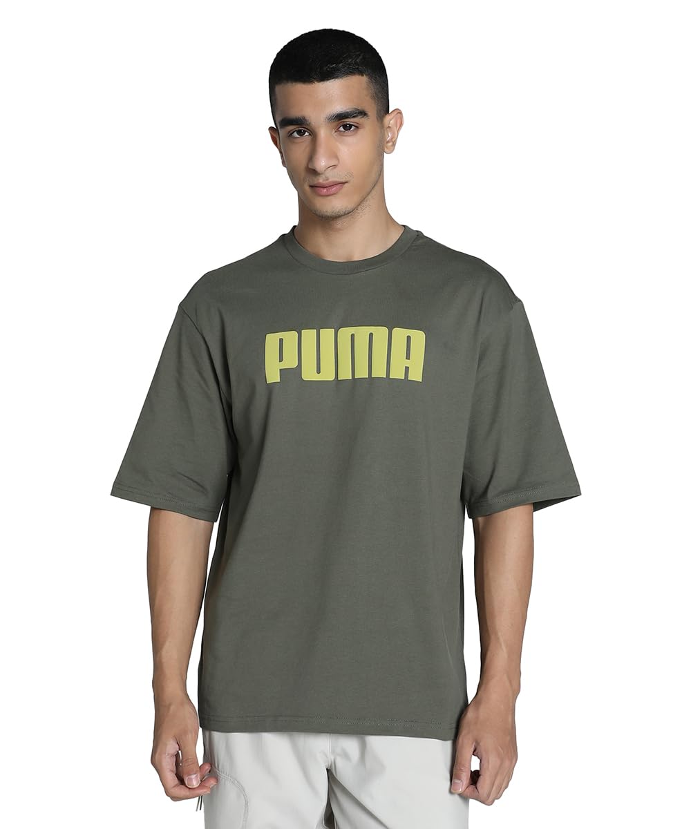 Puma Men's Solid Classic Fit T-Shirt