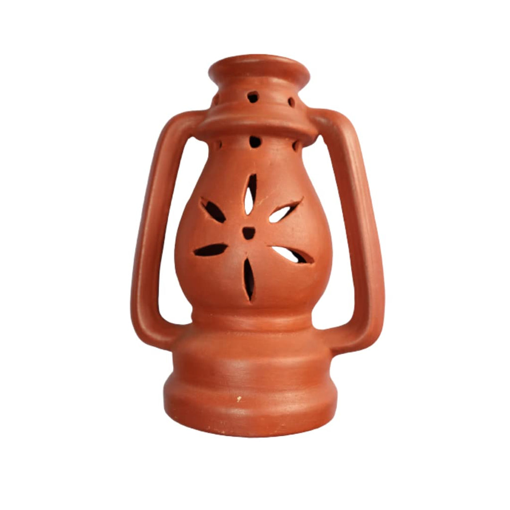 Handmade Terracotta Colourful Diya with Stand for Diwali Festival | Pooja | Decoration | Lights for Diwali | Lanterns Lights