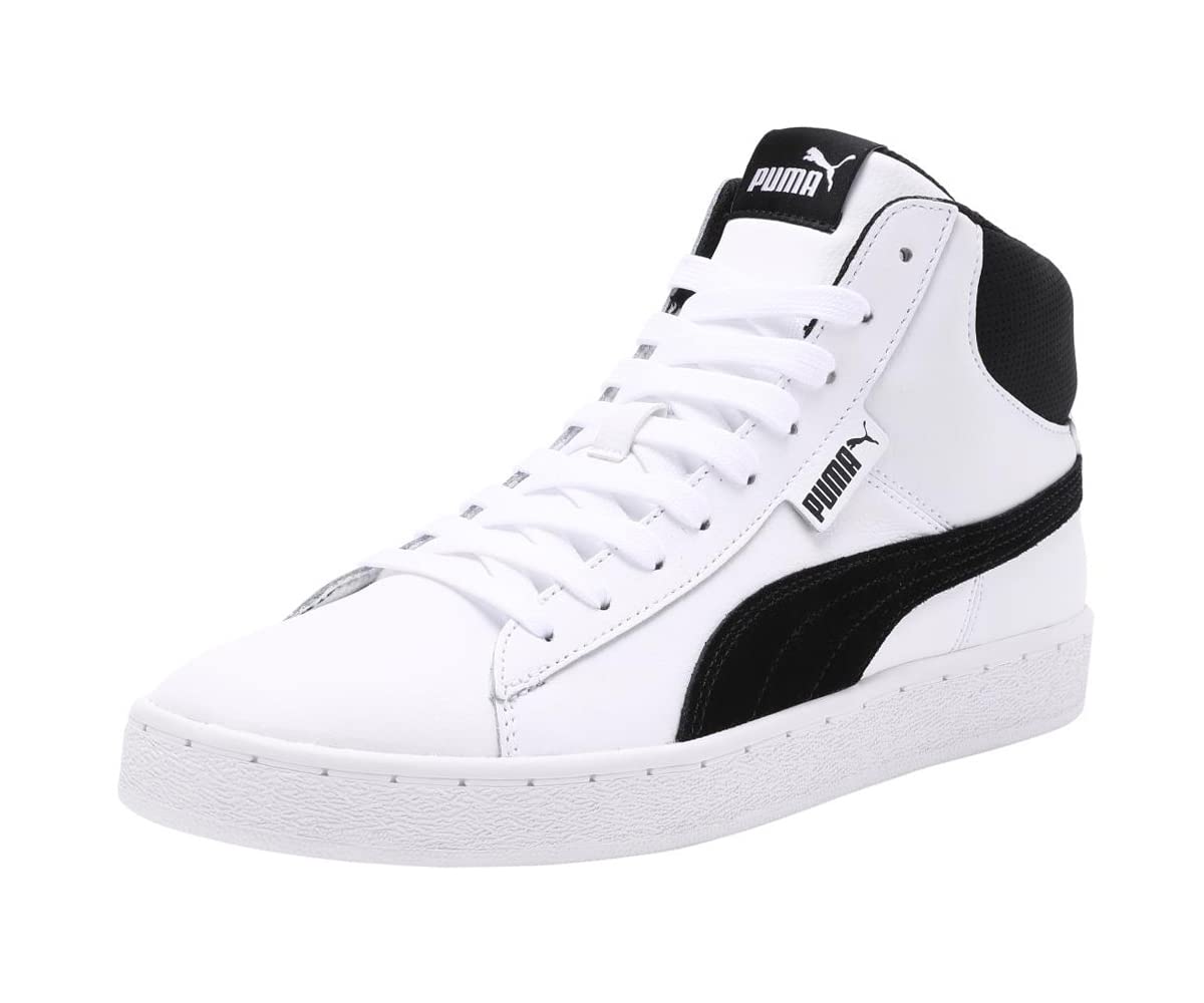 Puma Unisex-Adult 1948 Mid L White-Black Sneaker