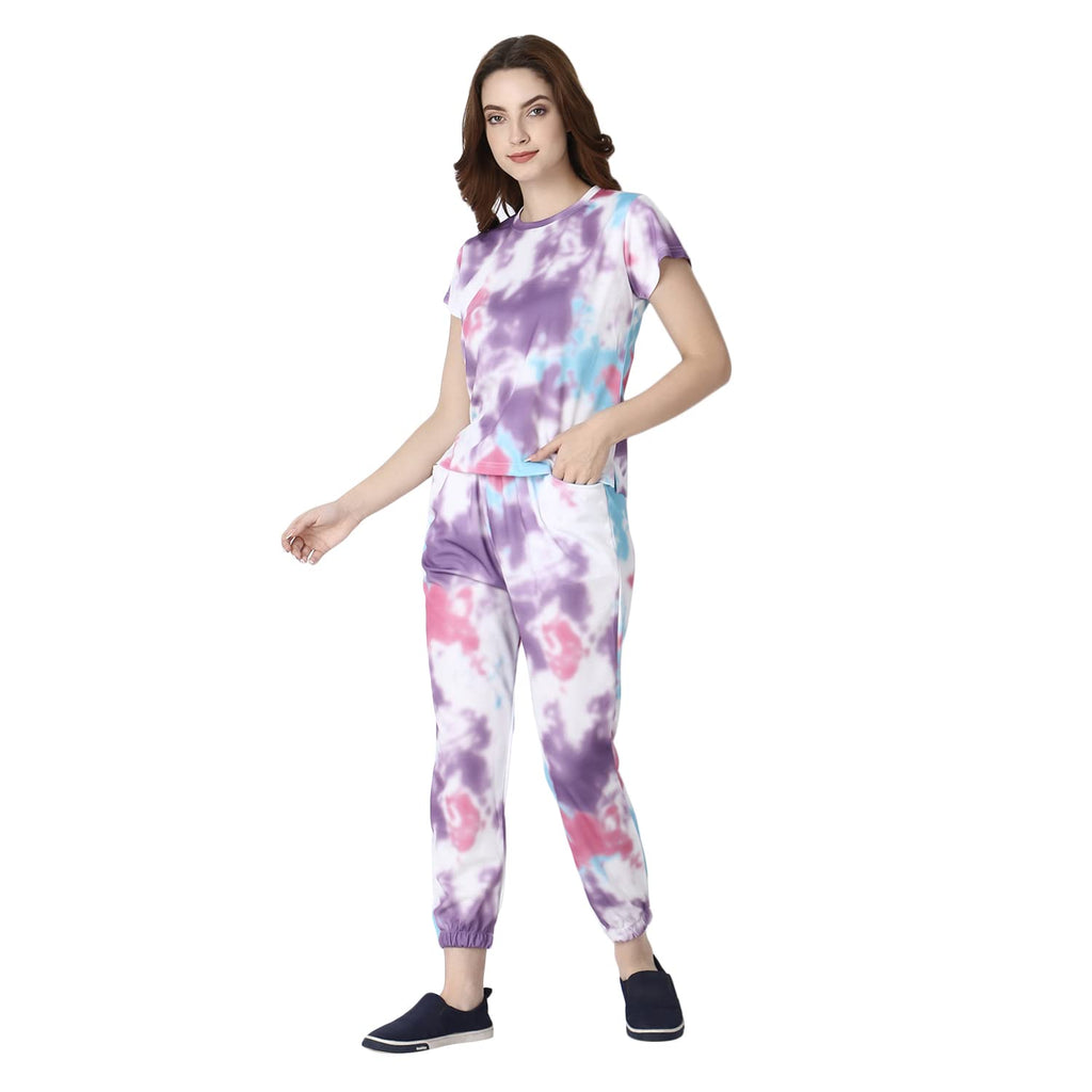 GRECIILOOKS Cotton Blend Co-Ord Set for Women