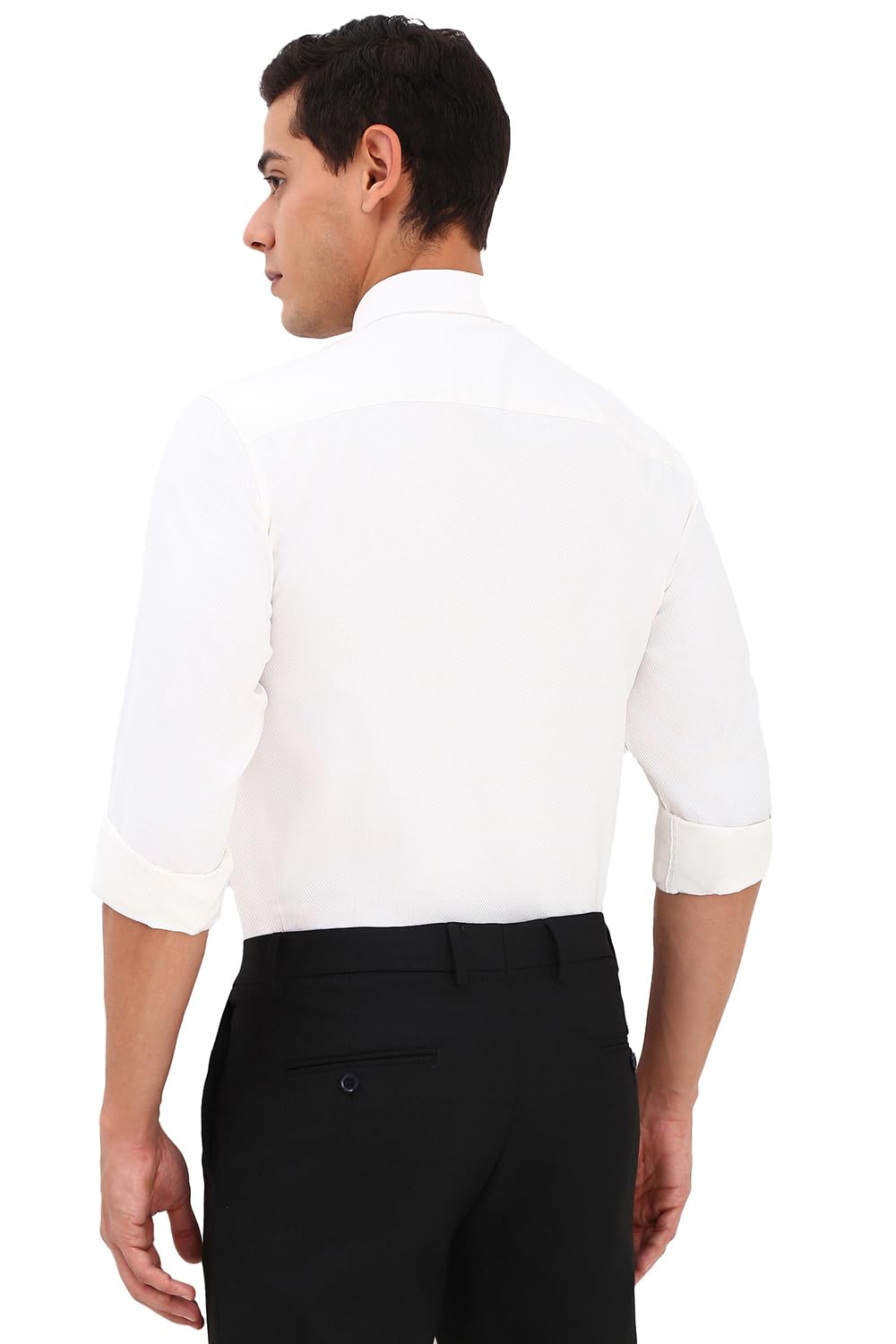 Allen Solly Men's Solid Slim Fit Shirt