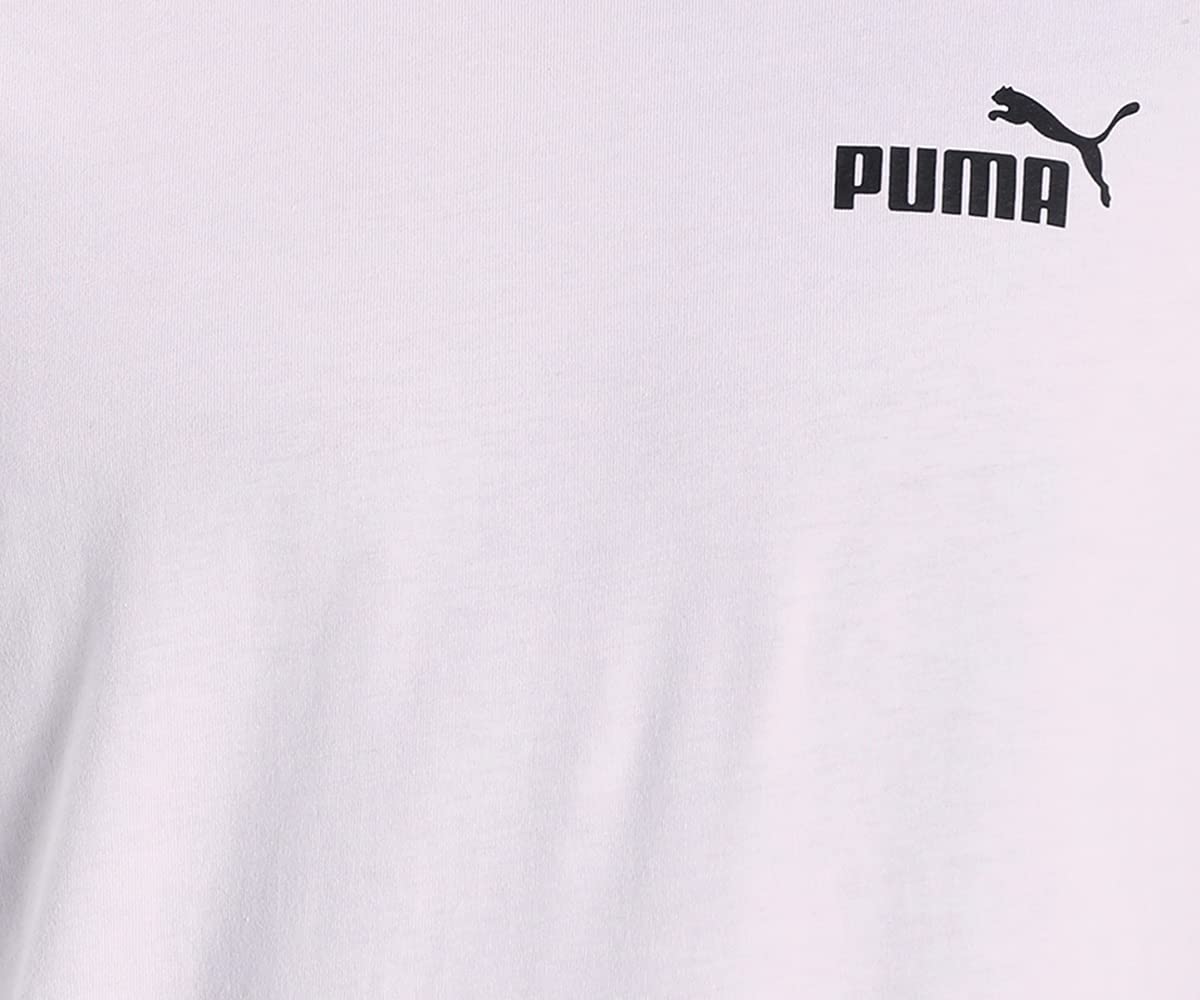 Puma Mens Regular Cotton Essential Small Logo Tee