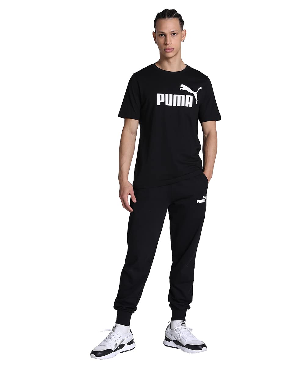 Puma Mens Regular Cotton Essential Logo Tee