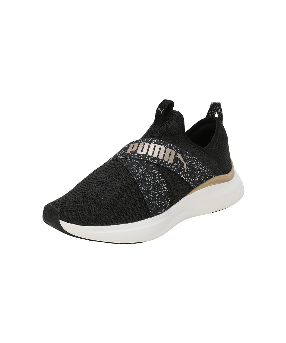 Puma Women's Softride Harmony Slip Leo Running Shoe