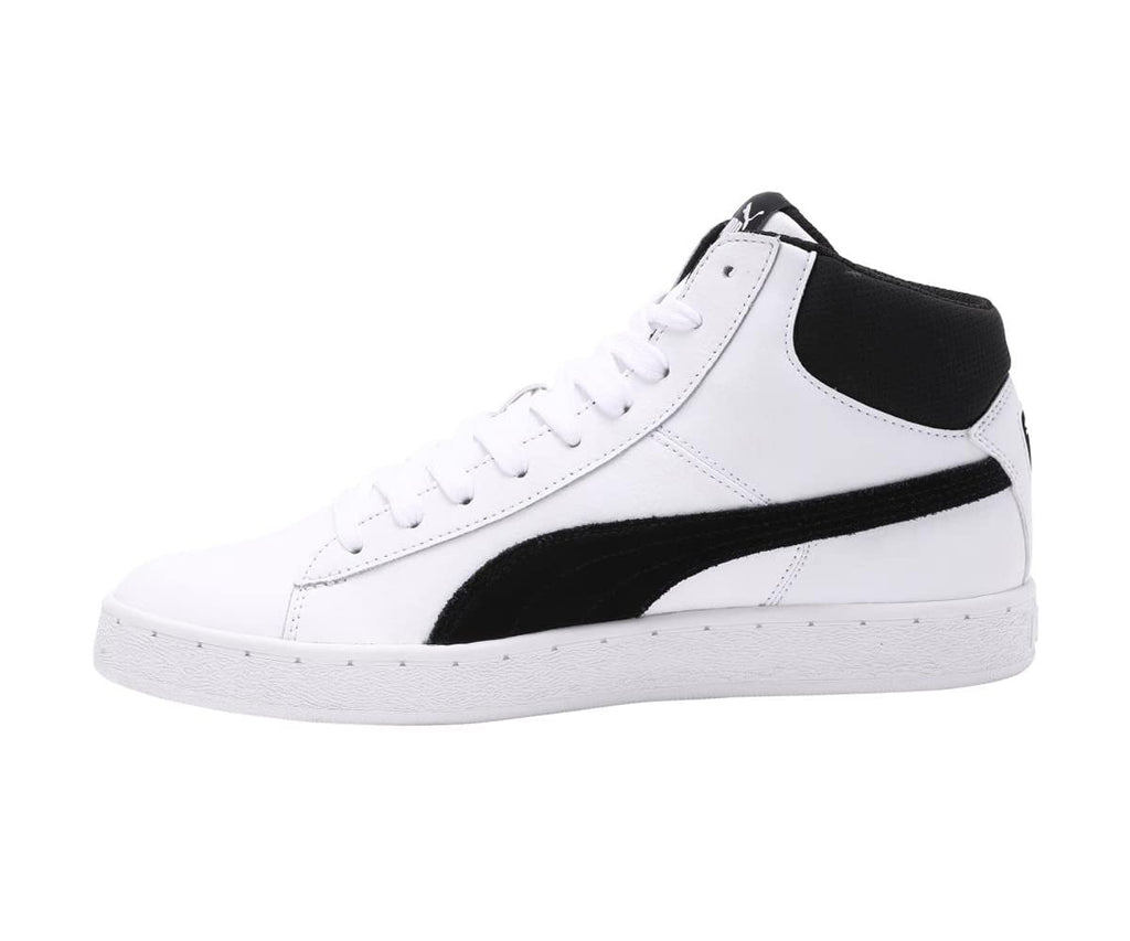 Puma Unisex-Adult 1948 Mid L White-Black Sneaker