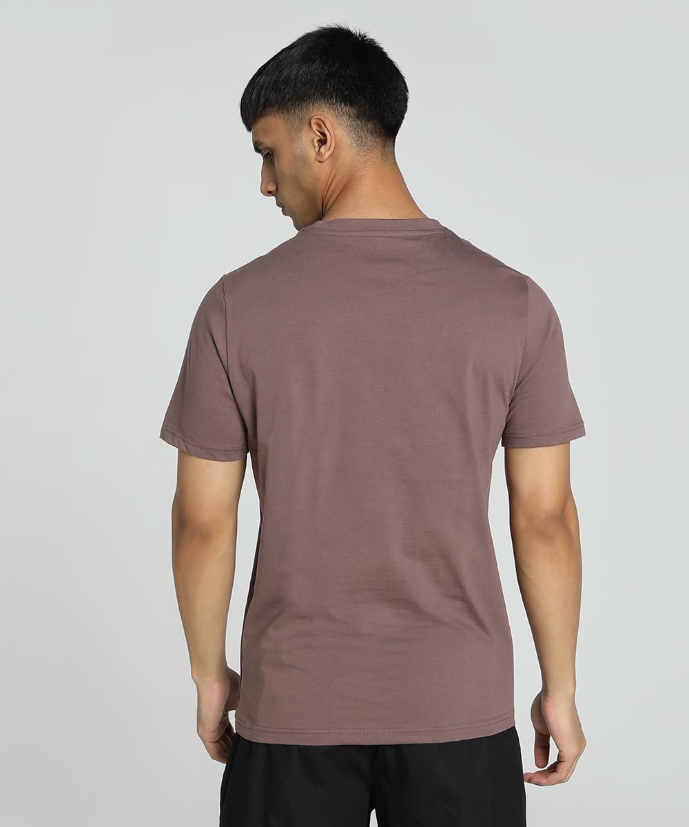 Puma Men's Solid Regular Fit T-Shirt