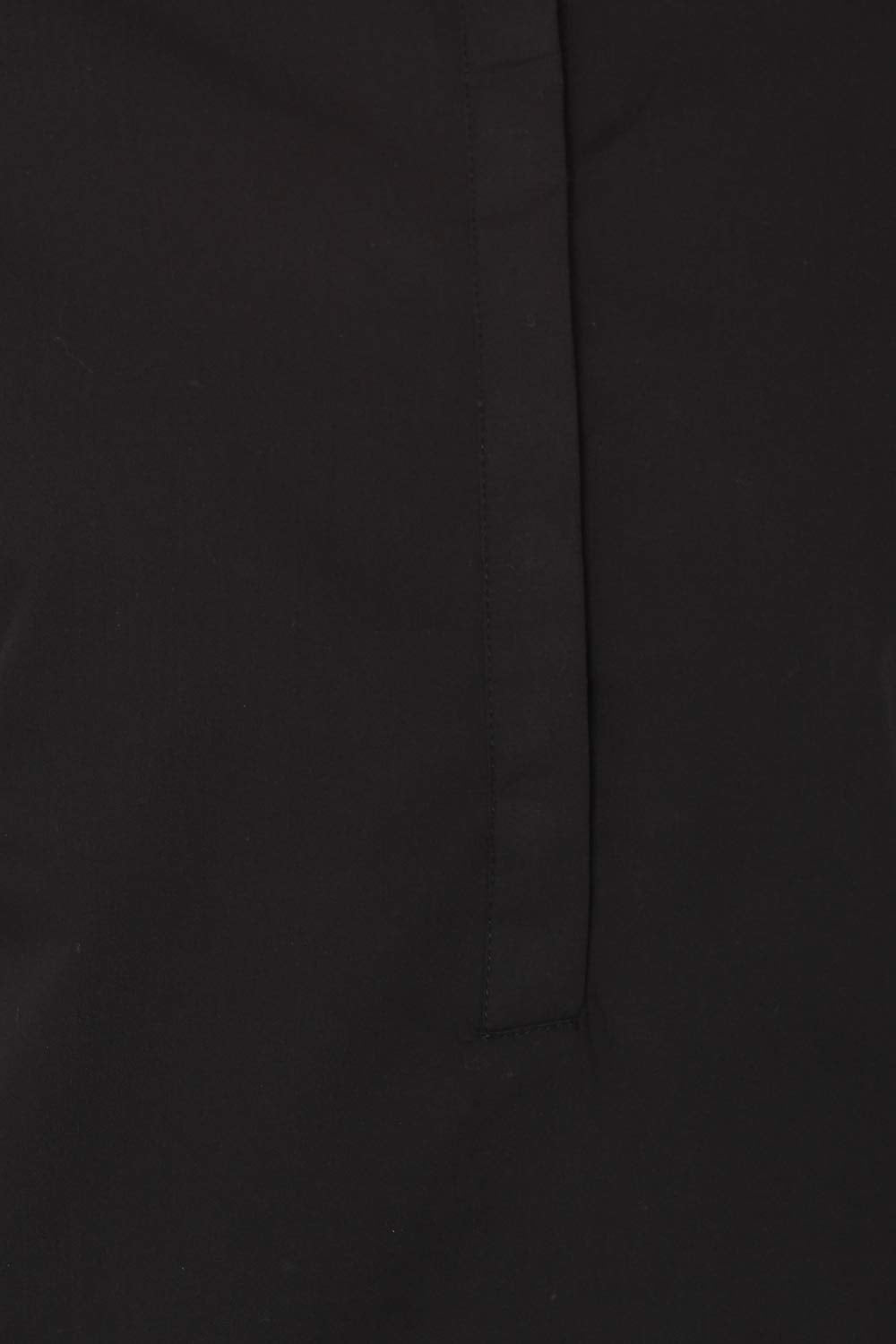 Allen Solly Women's Cotton Black Plain Short Sleeve Casual Shirt