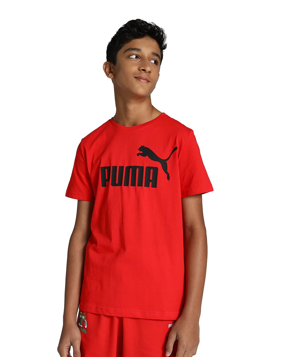 Puma Boy's Regular Fit T Shirt