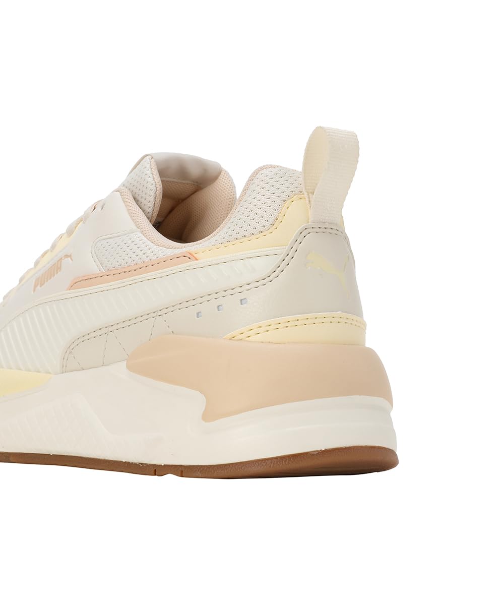 Puma Unisex-Adult X-Ray 2 Square Alpine Snow-Frosted Ivory-Cashew Sneaker
