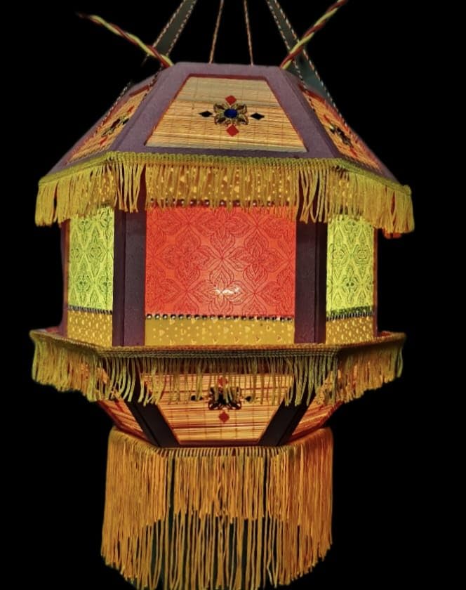 Foldable Diwali Lantern - Minijumbo by Infinite Inclinations