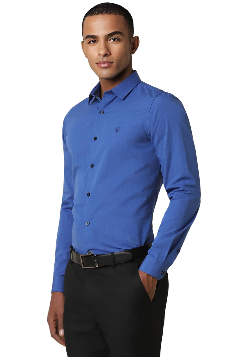 Allen Solly Men's Solid Slim Fit Shirt