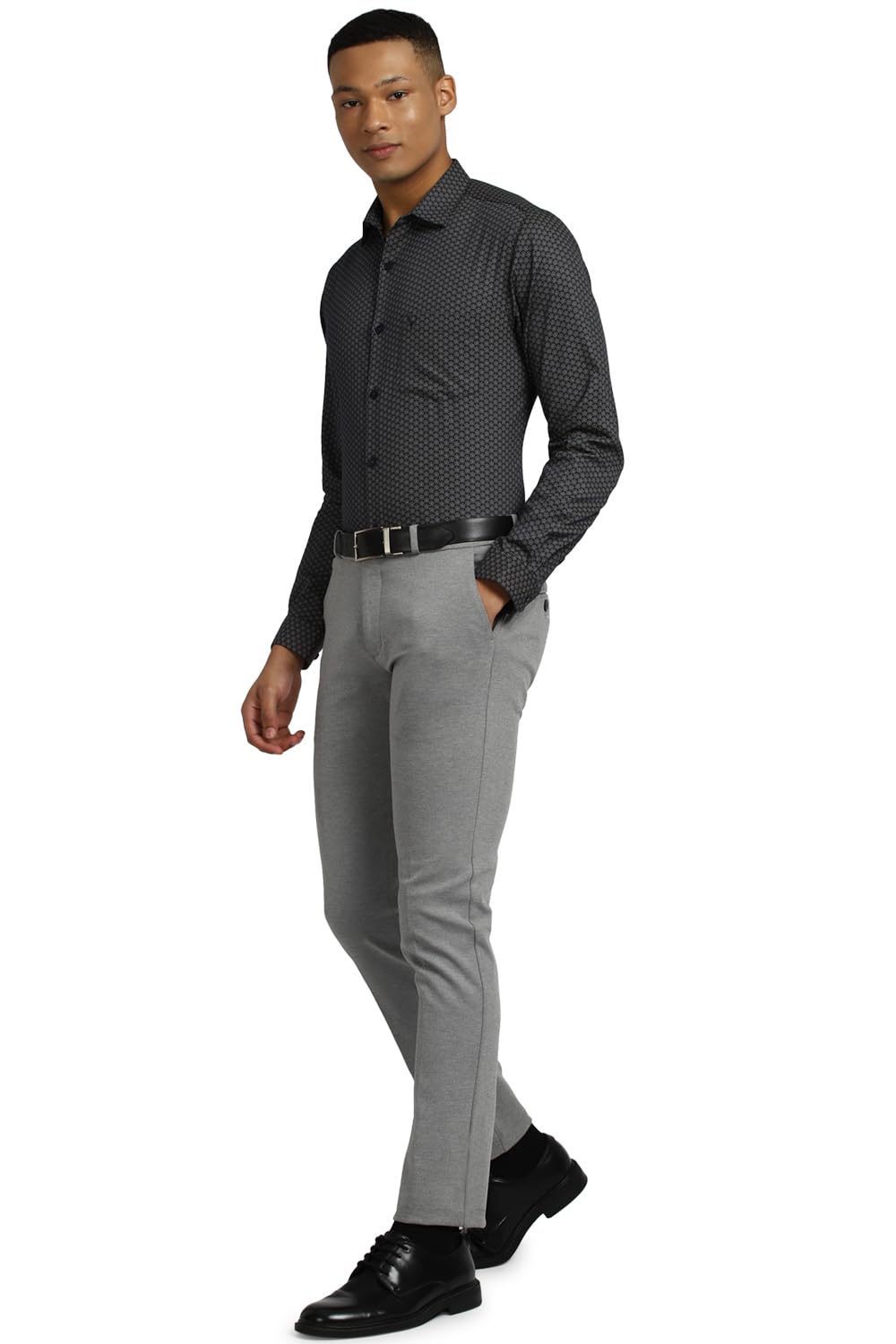 Allen Solly Men's Solid Slim Fit Shirt