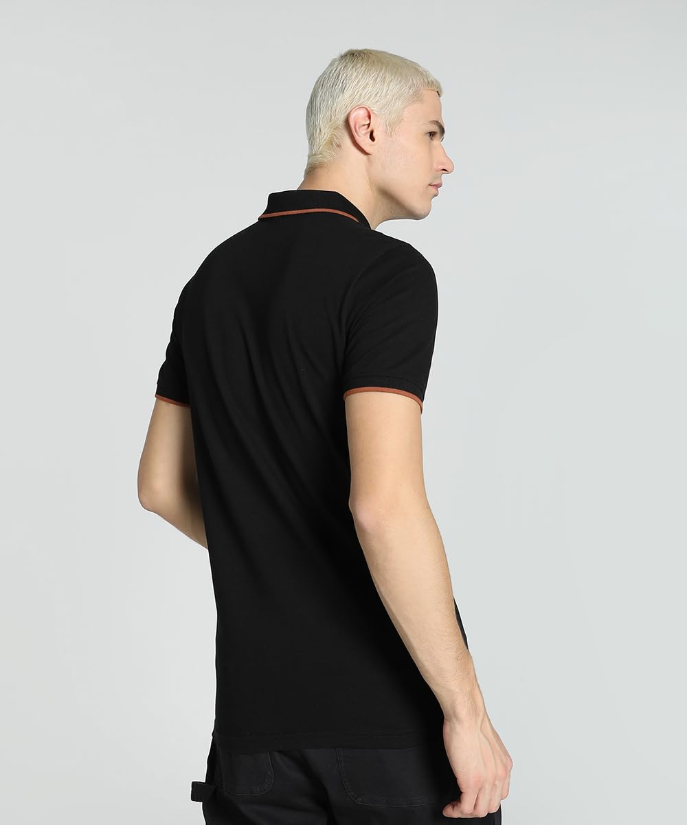 Puma Men's Solid Slim Fit T-Shirt