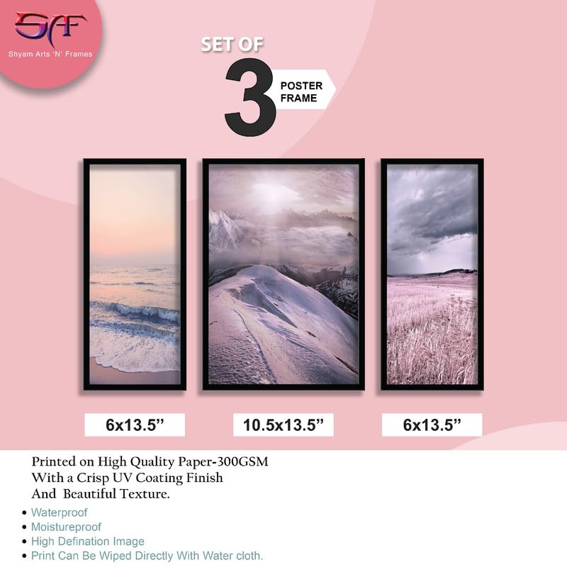 SAF paintings Modern Art Black frame painting for Wall Decoration SA-SANFS33508