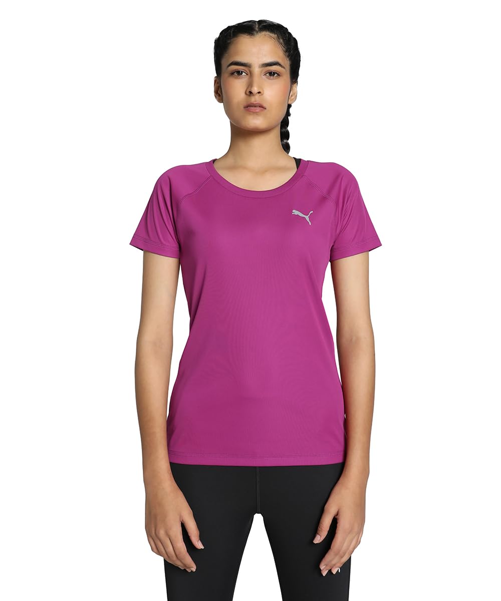 Puma Women's Printed Slim Fit T-Shirt