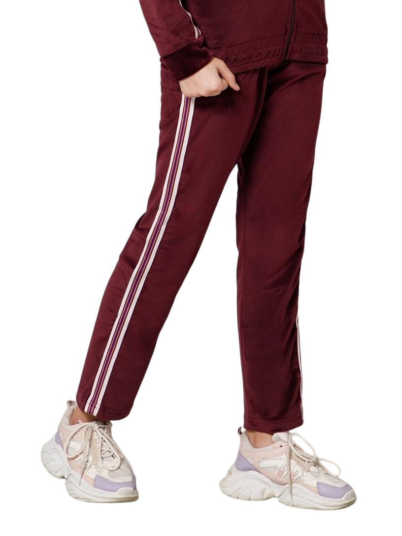 Alan Jones Clothing Girl's Regular Fit Track Pants