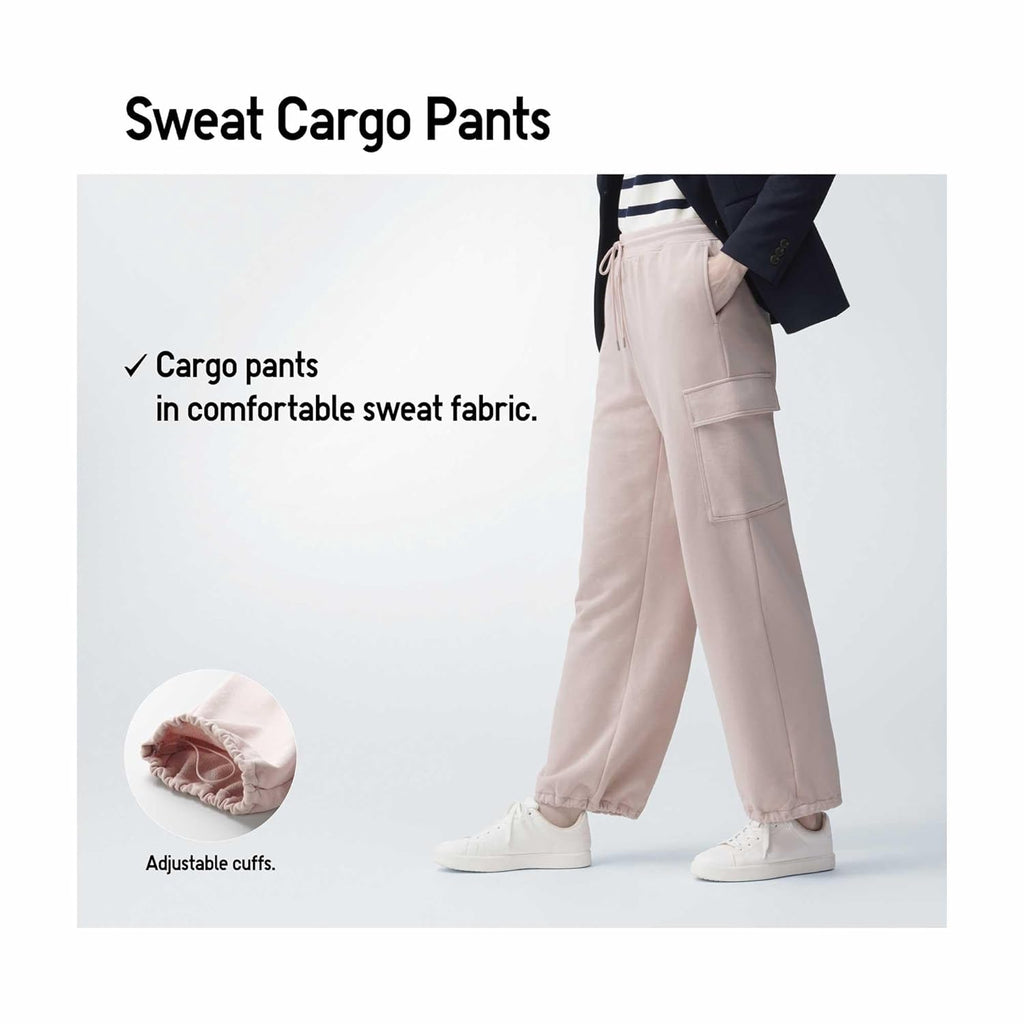 Alan Jones Clothing Solid Women's Cargo Pants with Adjustable Cuffs