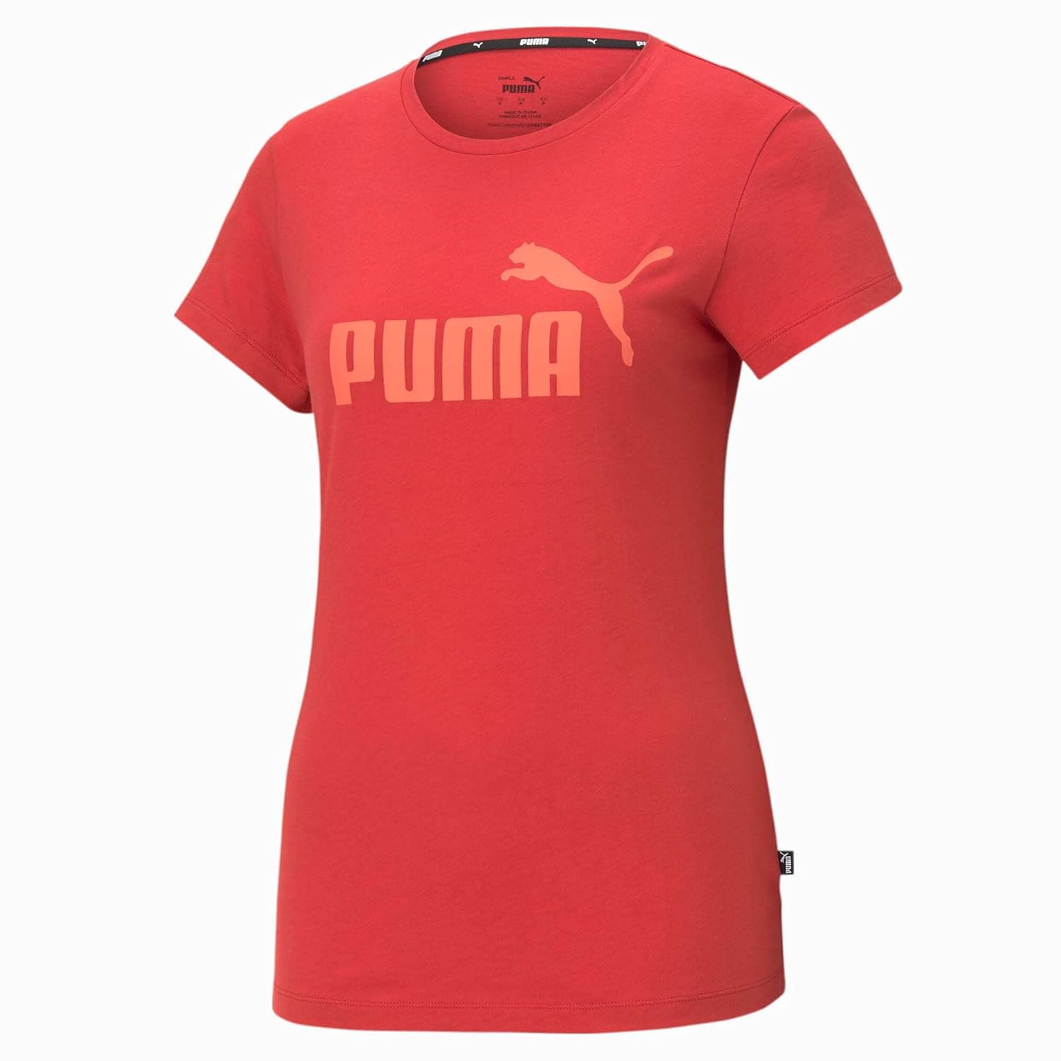 Puma Womens Regular Cotton Essential Logo Tee