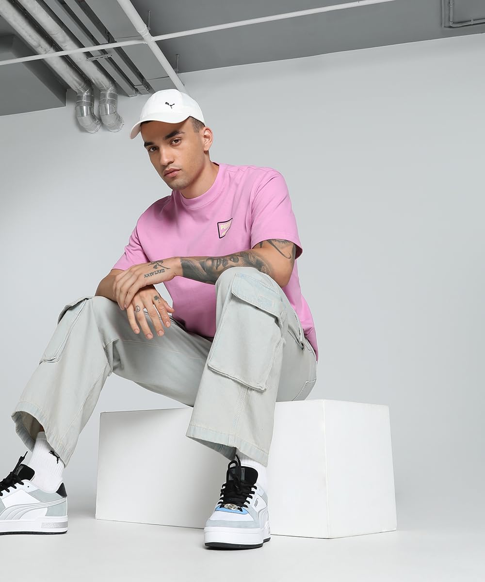 Puma Men's Graphic Print Relaxed Fit T-Shirt