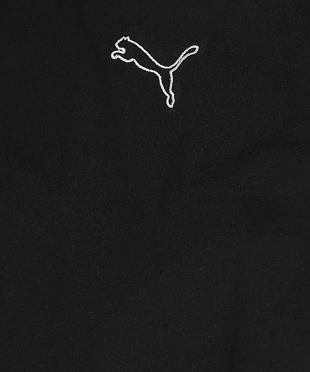 Puma Womens Relaxed Cotton Cropped Tee