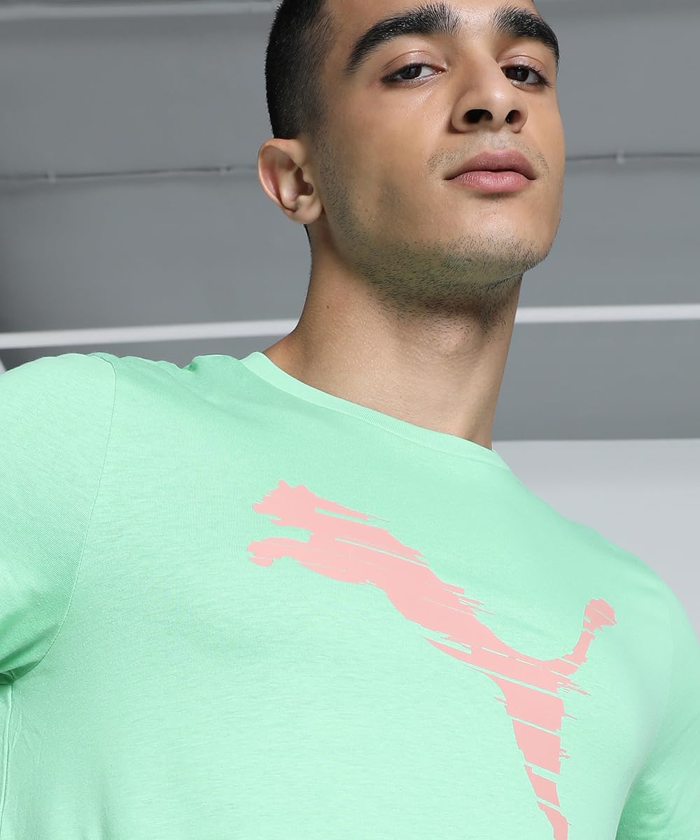 Puma Men's Solid Classic Fit T-Shirt