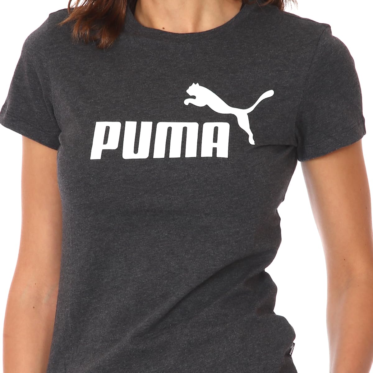 Puma Womens Regular Cotton Essential Logo Tee