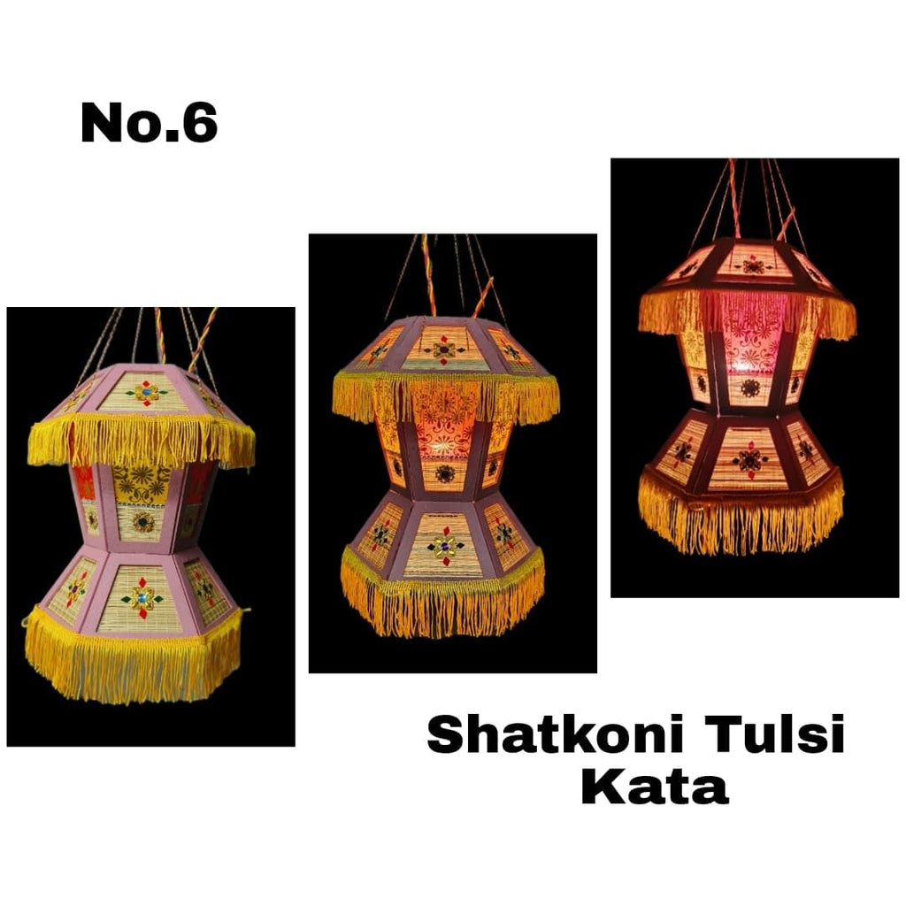 Diwali Lantern -Shatkoni Tulashi Katta - by Infinite Inclinations