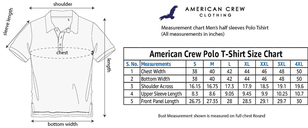 AMERICAN CREW CottonPoly Striped Polo T-Shirt for Men-6