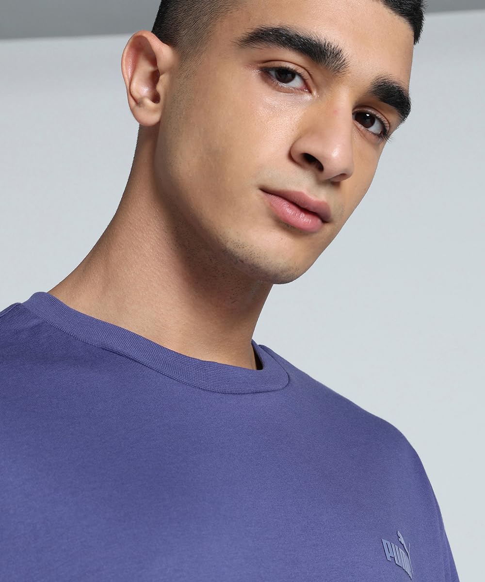 Puma Men's Solid Classic Fit Tees