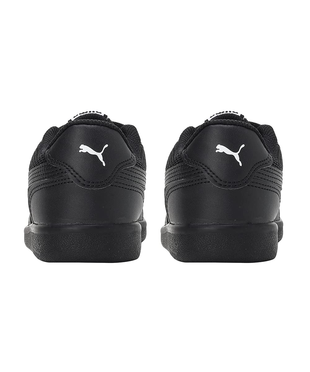 Puma Unisex-Kid Kent 2.0 V PS Black-Black Sneaker - 13 UK (38083102)