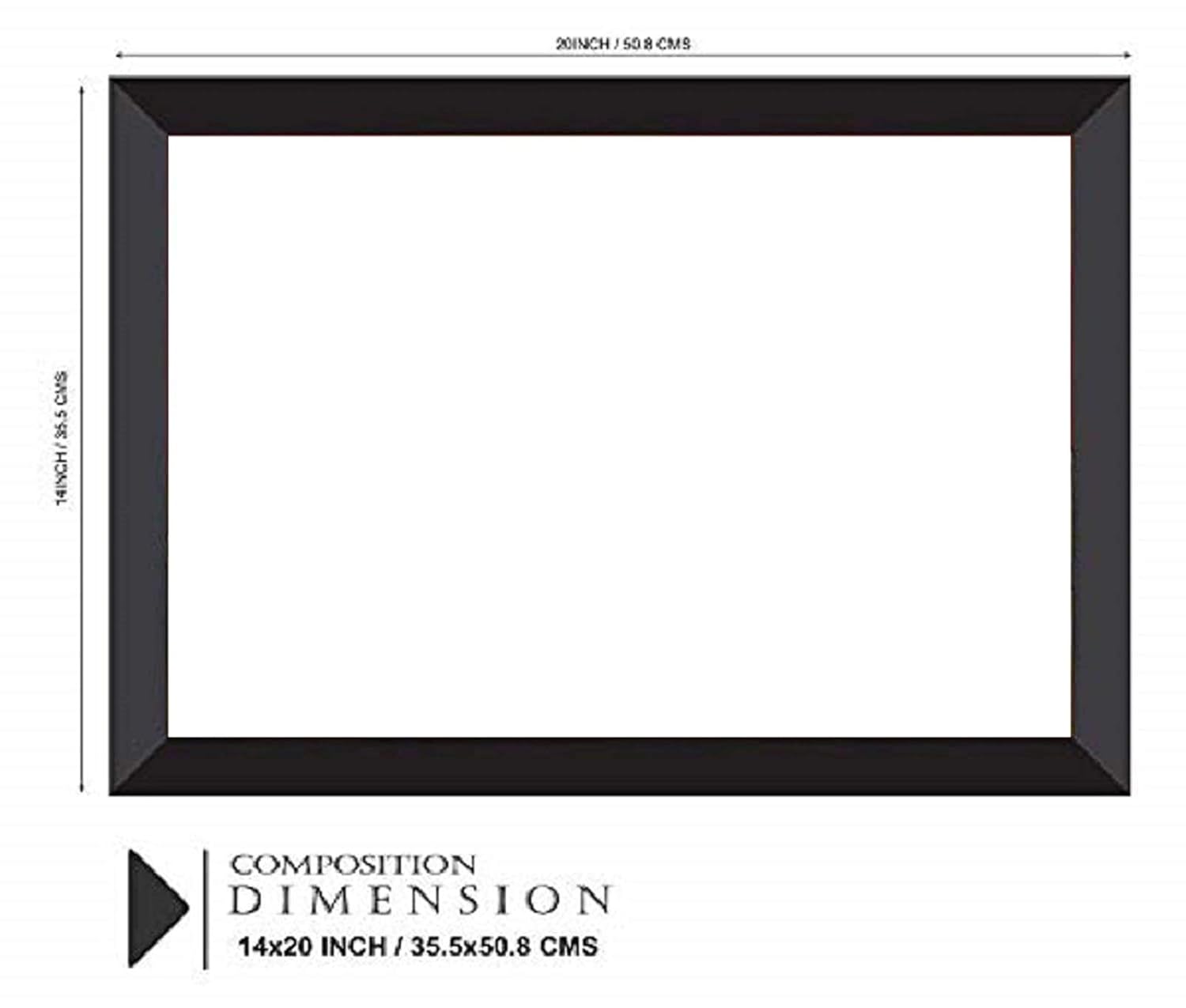 SAF UV Textured 7 Running Horses Vastu Framed Painting (35 cm X 50 cm X 3 cm)(Animals )