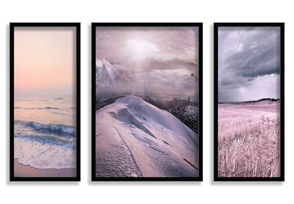 SAF paintings Modern Art Black frame painting for Wall Decoration SA-SANFS33508