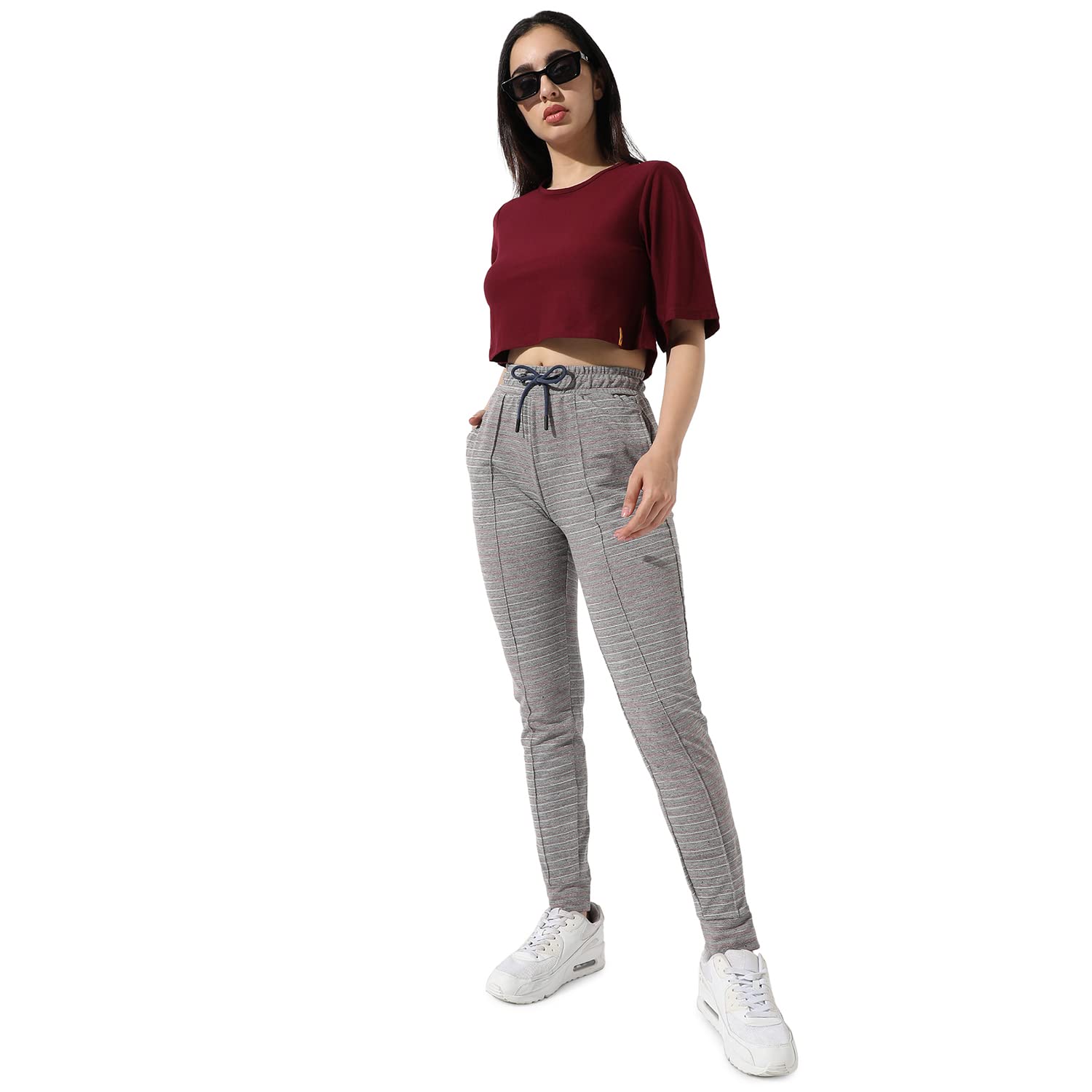 Campus Sutra Women's Trackpants for Casual Wear