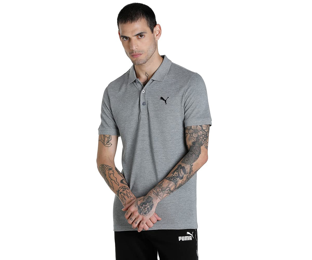 Puma Men's Letter Print Regular Fit T Shirt